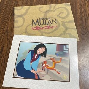 “5/$20” Disney Mulan lithograph
